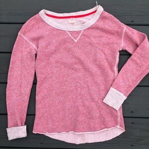 Small AERIE Salmon Crewneck